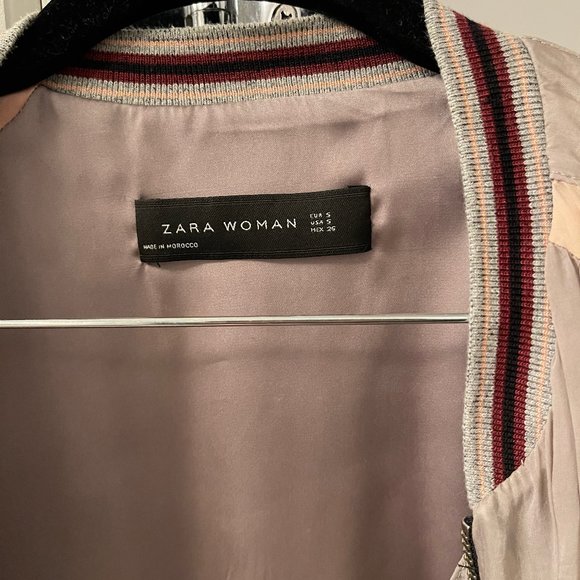 Zara Light Bomber Jacket - Picture 2 of 4